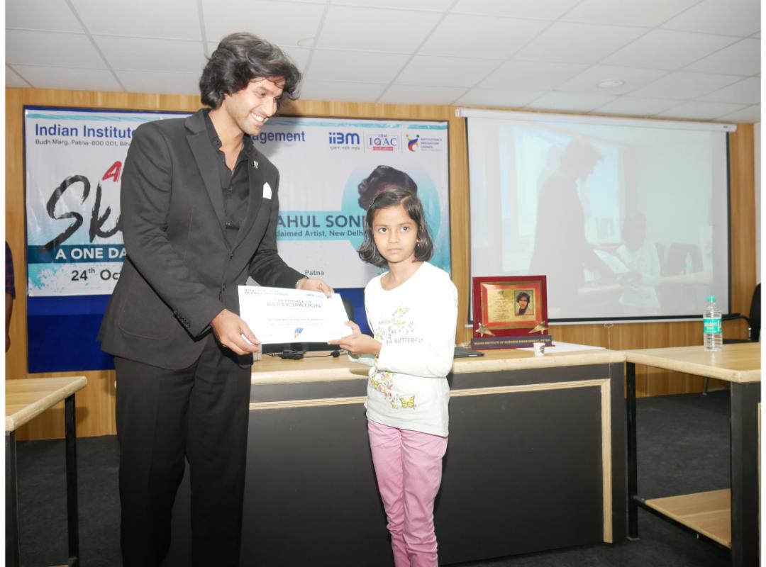 Rahul Soni Conducts “All Can Sketch” Workshop for PGDM, BBA, BCA & MAMC Students at IIBM and ZHI Patna